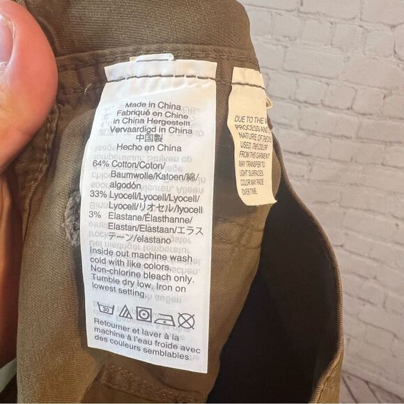 Madewell Stovepipe Fatigue Pants size 26 - Picture 7 of 8